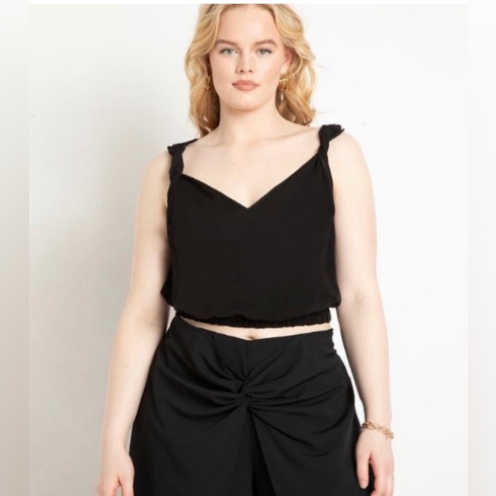 Eloquii cropped tank NWT